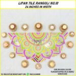 Lipan Art Rangoli - Project No.10