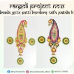 Gota Patti Rangoli - Project No.13
