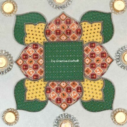 Resin Tile Rangoli PROJECT NO. 2 (15 INCHES)