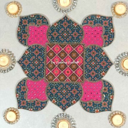 Resin Tile Rangoli PROJECT NO. 2 (15 INCHES)