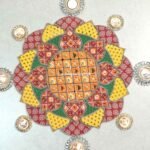 Resin Tile Rangoli PROJECT NO. 3 (18 INCHES)