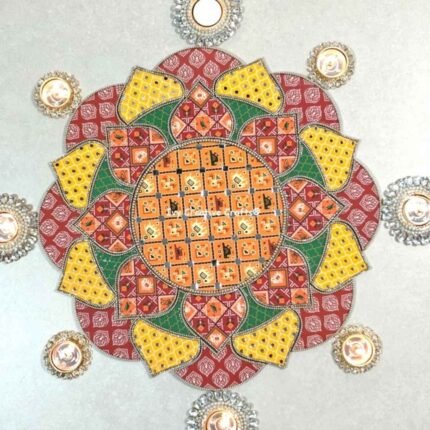 Resin Tile Rangoli PROJECT NO. 3 (18 INCHES)