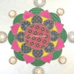 Resin Tile Rangoli PROJECT NO. 3 (18 INCHES)