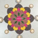 Resin Tile Rangoli PROJECT NO. 5 (18 INCHES)