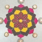 Resin Tile Rangoli PROJECT NO. 6 (18 INCHES)