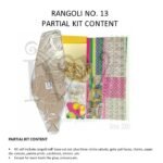 Gota Patti Rangoli - Project No.13