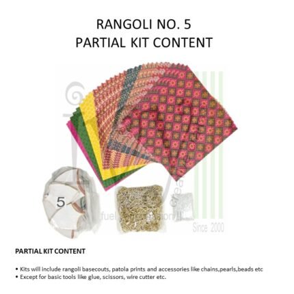 Resin Tile Rangoli PROJECT NO. 5 (18 INCHES)