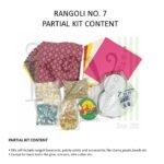 Gota Patti Rangoli - Project No.7