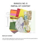 Gota Patti Rangoli - Project No.8