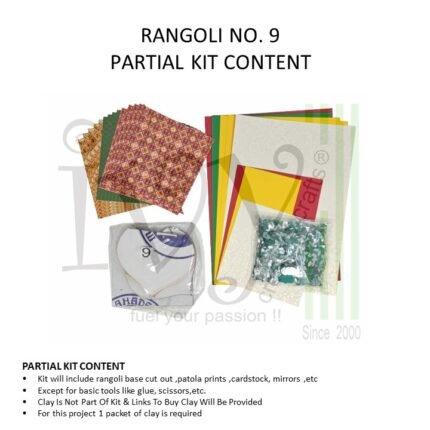 Lipan Art Rangoli - Project No.9