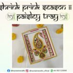Shrink Pink Season Paisley Tray