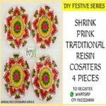 5. shrink prink traditional coasters