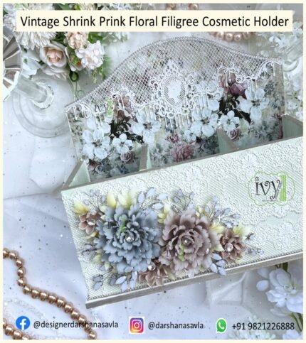 Vintage Cosmetic Holder : Shrink Prink Season 10