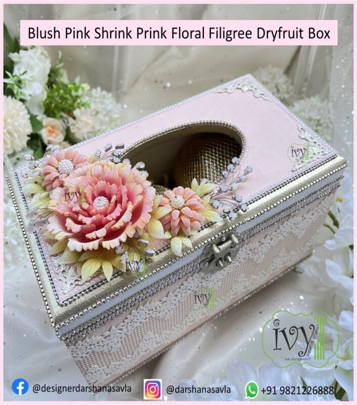 Blush Pink Dry Fruit Box : Shrink Prink Season 10