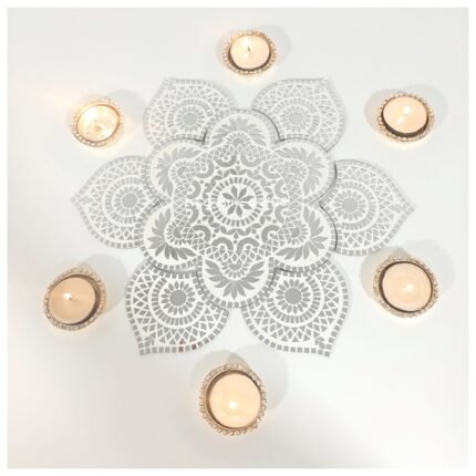 Mirror Mosaic Rangoli – Project No.26