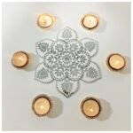 Mirror Mosaic Rangoli – Project No.31