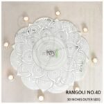 Mirror Mosaic Rangoli – Project No.40