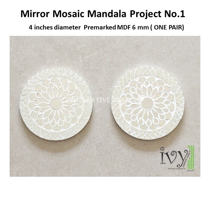 Mirror Mosaic Mandala Project No.1 Mirror Mosaic Mandala Project No.1
