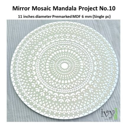 Mirror Mosaic Mandala Project No.10