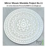 Mirror Mosaic Mandala Project No.11
