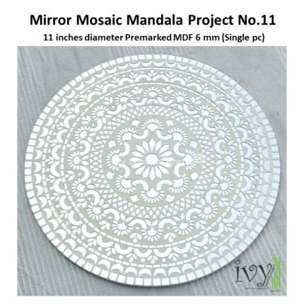 Mirror Mosaic Mandala Project No.11