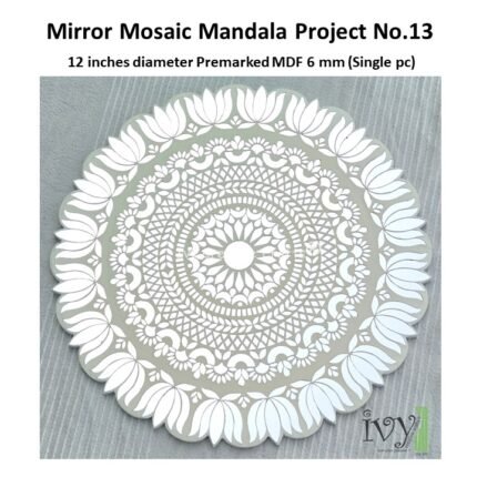 Mirror Mosaic Mandala Project No.13