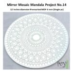 Mirror Mosaic Mandala Project No.14