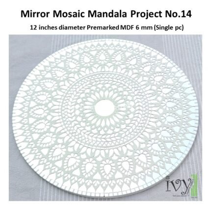 Mirror Mosaic Mandala Project No.14