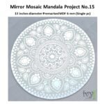 Mirror Mosaic Mandala Project No.15