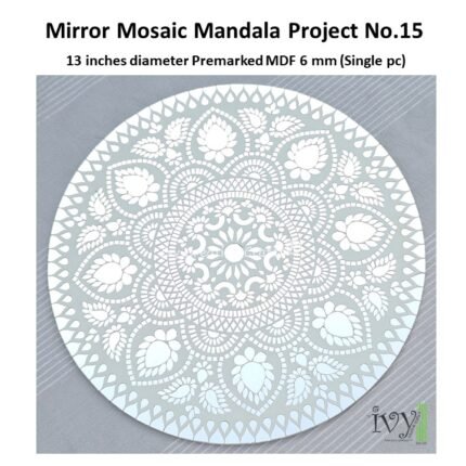 Mirror Mosaic Mandala Project No.15