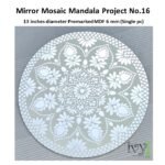 Mirror Mosaic Mandala Project No.16