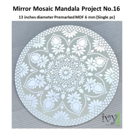 Mirror Mosaic Mandala Project No.16