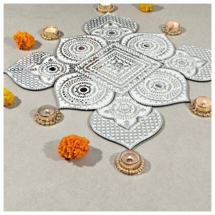 Mirror Mosaic Rangoli – Project No.33