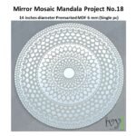 Mirror Mosaic Mandala Project No.18