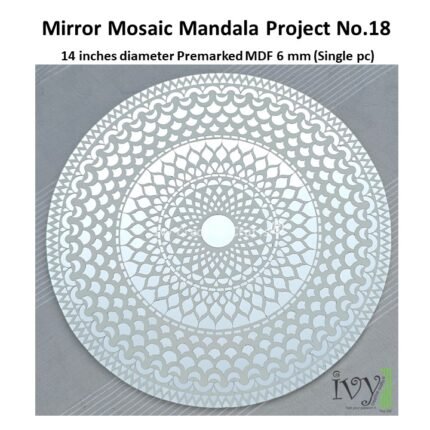 Mirror Mosaic Mandala Project No.18