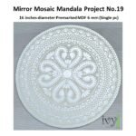 Mirror Mosaic Mandala Project No.19