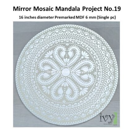 Mirror Mosaic Mandala Project No.19
