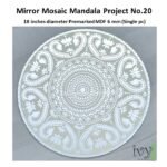Mirror Mosaic Mandala Project No.20