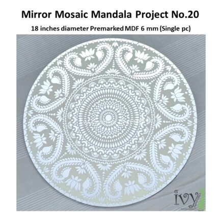 Mirror Mosaic Mandala Project No.20