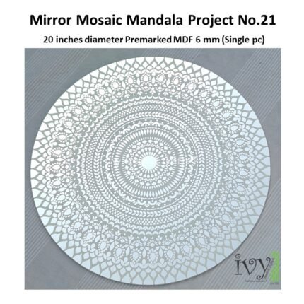 Mirror Mosaic Mandala Project No.21