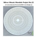 Mirror Mosaic Mandala Project No.22