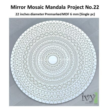 Mirror Mosaic Mandala Project No.22