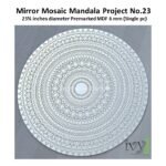 Mirror Mosaic Mandala Project No.23