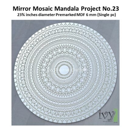 Mirror Mosaic Mandala Project No.23
