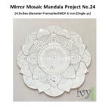 Mirror Mosaic Mandala Project No.24