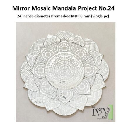 Mirror Mosaic Mandala Project No.24