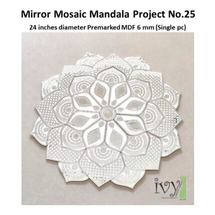 Mirror Mosaic Mandala Project No.25