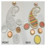 Mirror Mosaic Patola Rangoli – Project No.17