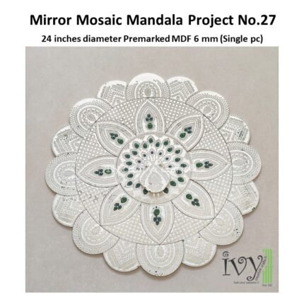 Mirror Mosaic Mandala Project No.27