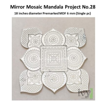 Mirror Mosaic Mandala Project No.28